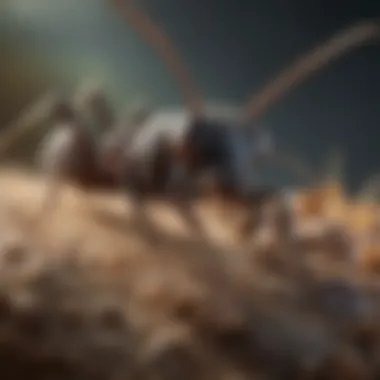 Diverse Ant Species in Close-Up Diverse ant species in a close-up view