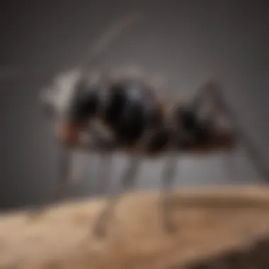 Visual representation of prevention techniques for carpenter ant control