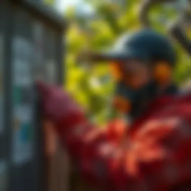 Application technique for Endzone stickers in pest control