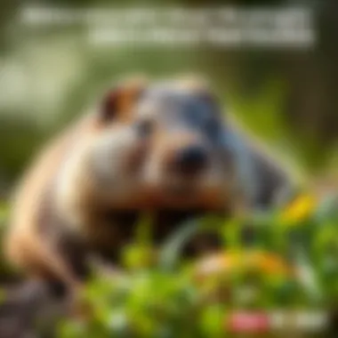 Ethical Pest Control Strategies for Groundhogs An infographic showcasing ethical pest control strategies