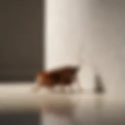 Entry points for German cockroaches in homes