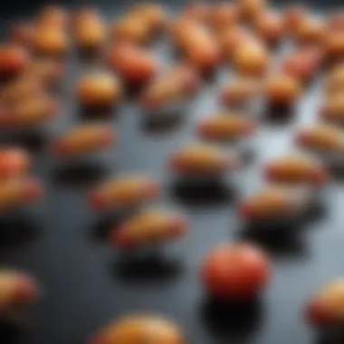 Signs of Fruit Fly Infestation Signs of fruit fly infestation in a kitchen environment