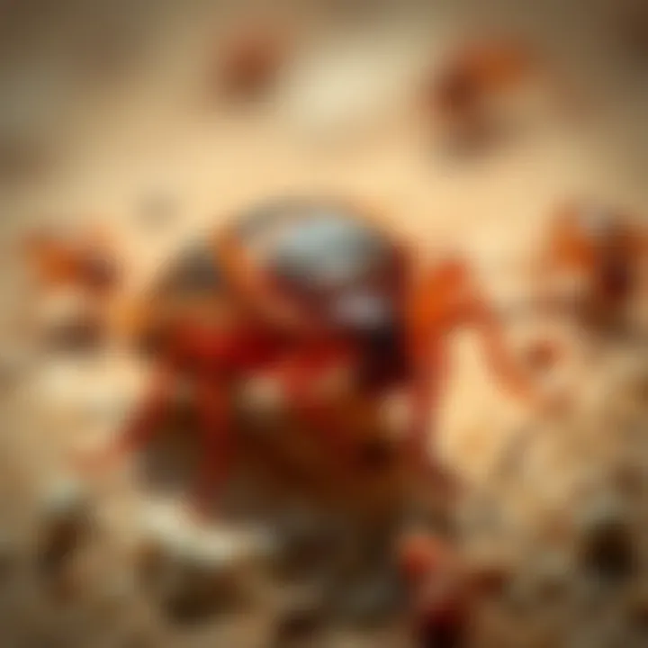 Bed Bug Resistance to Eradication Techniques Illustration of bed bug resistance to pesticides