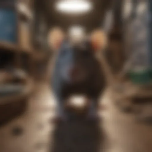 Rats avoiding a certain area
