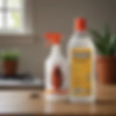 Safe handling of pesticides in a household setting