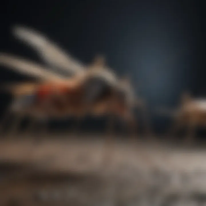 A depiction of common materials that deter mosquitoes.