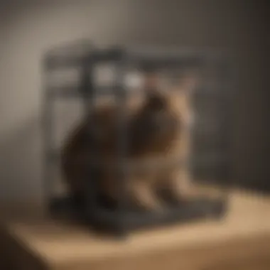 A display showcasing various designs of heavy duty live animal traps Different types of heavy duty live animal traps